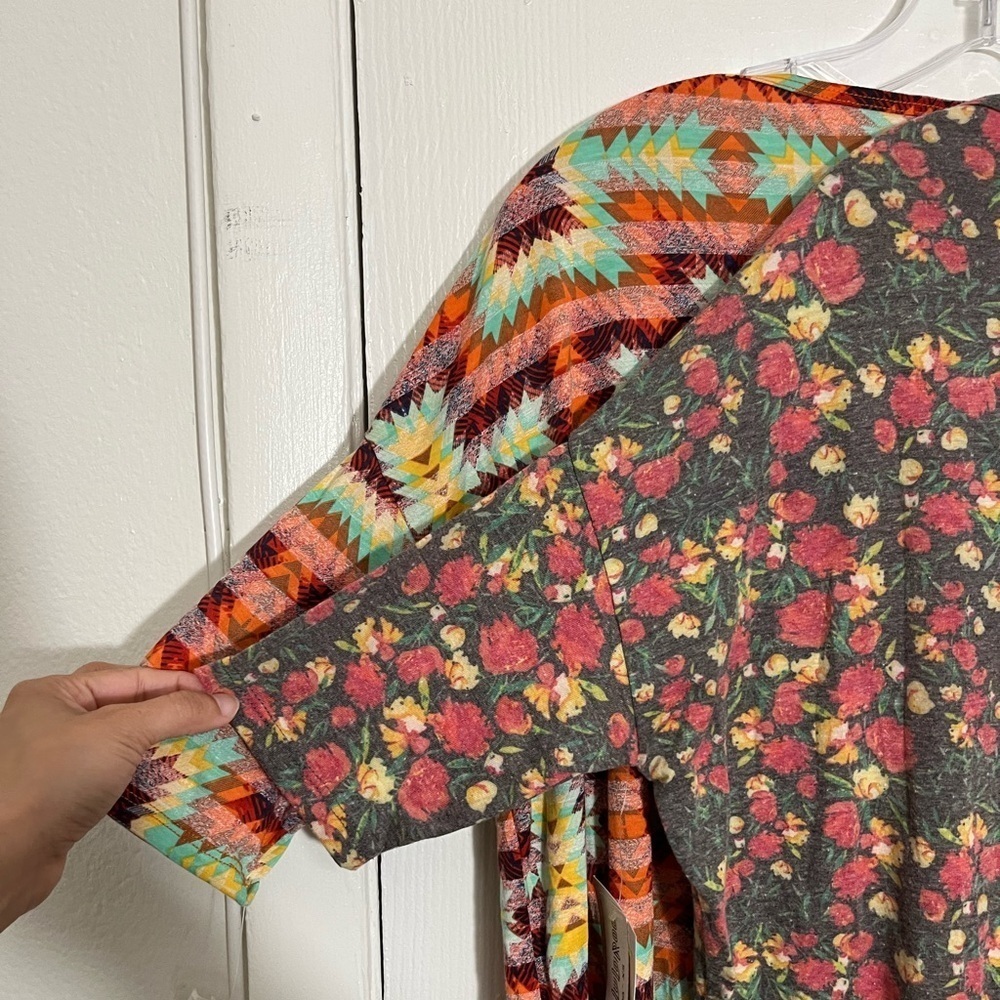 LULAROE Irma Drop Sleeve Aztec Floral Top Bundle | size XS - Picture 10 of 10